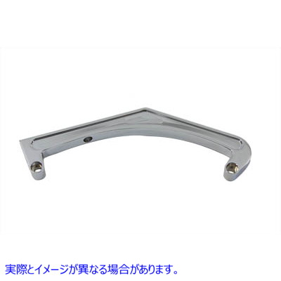 31-0986 クローム サイド マウント テール ランプ ブラケット カーブ Chrome Side Mount Tail Lamp Bracket Curved 取寄せ Vツイ