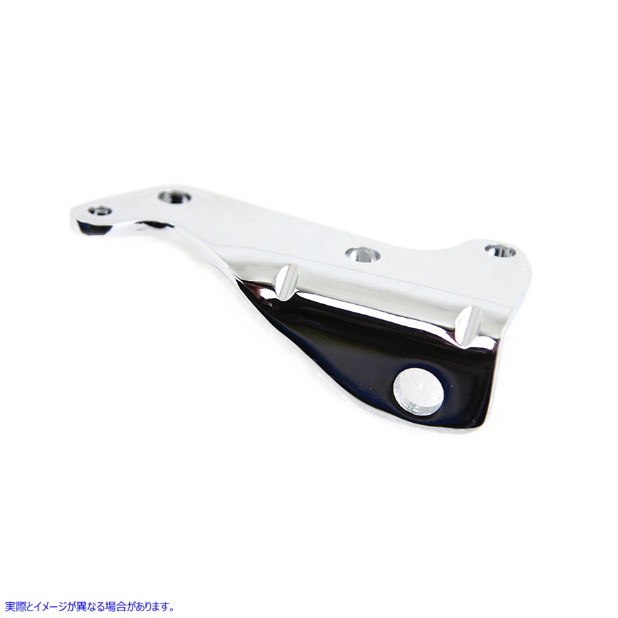 31-1028 フロントエキゾーストパイプブラケット クローム Front Exhaust Pipe Bracket Chrome 取寄せ Vツイン (検索用／65670-82