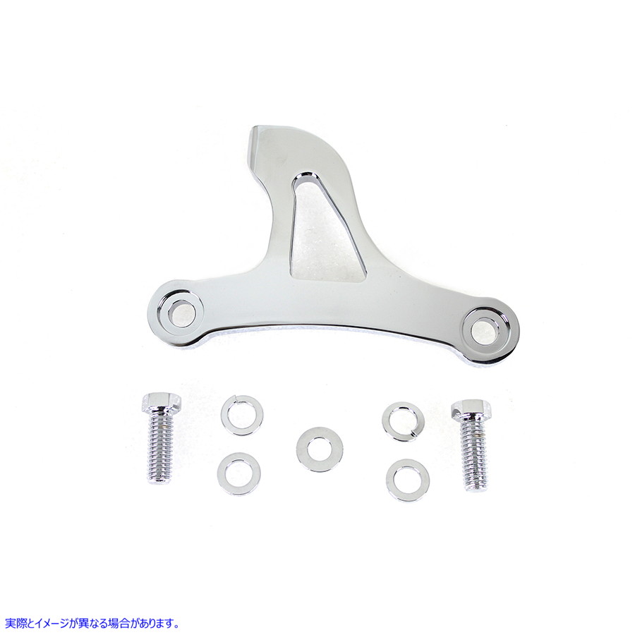 31-1273 クロームフロントエンジンマウントブラケット 取寄せ Vツイン Chrome Front Engine Mount Bracket (検索用／16400022