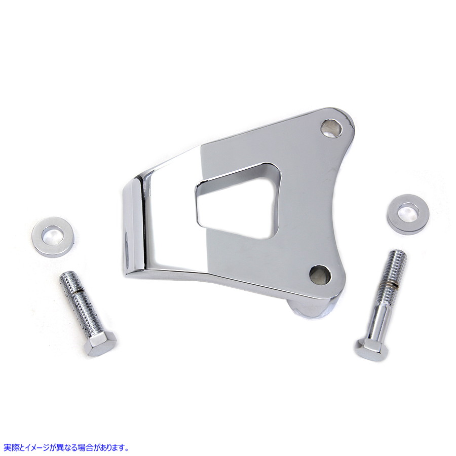 31-1277 クロムフロントエンジンマウントブラケット Chrome Front Engine Mount Bracket 取寄せ Vツイン (検索用／16205-10 V-Twin