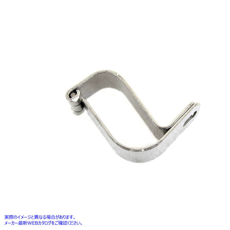 31-1363 OE リアエキゾーストクランプ クローム OE Rear Exhaust Clamp Chrome 取寄せ Vツイン (検索用／66861-09B OE 66861-09B