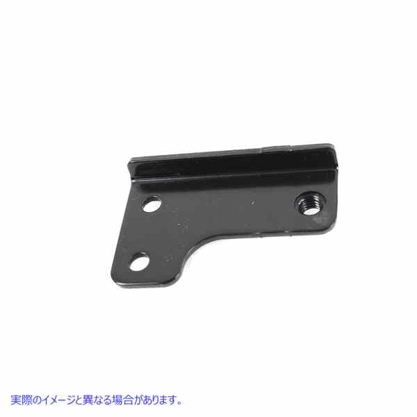 31-1540 純正リアエキゾーストブラケット ブラック OE Rear Exhaust Bracket Black 取寄せ Vツイン (検索用／66881-09 OE 66881-