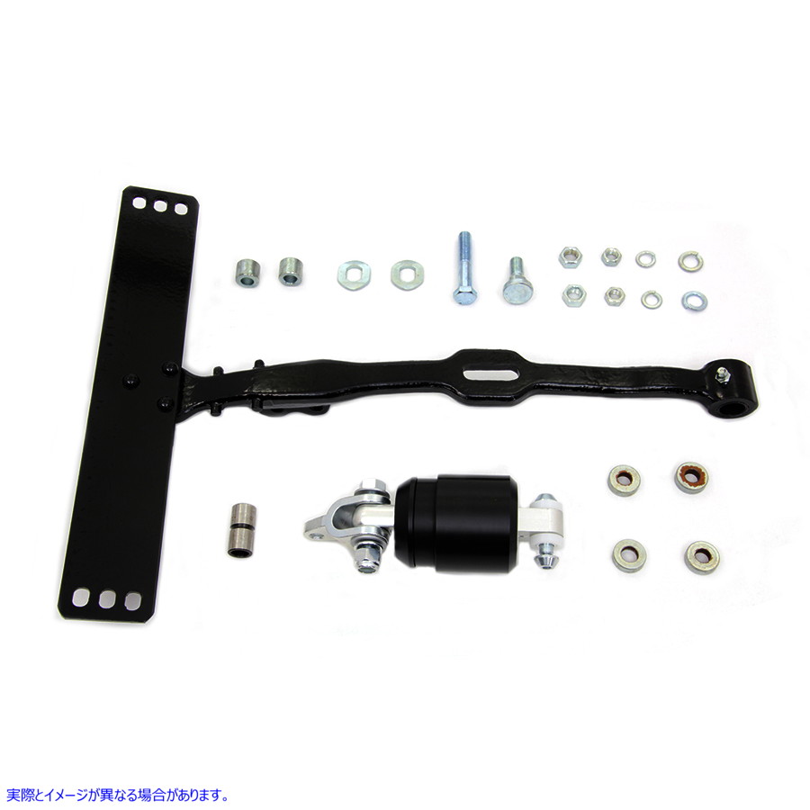 31-1781 ショックキット付きブラックシートティー 取寄せ Vツイン Black Seat Tee with Shock Kit (検索用／