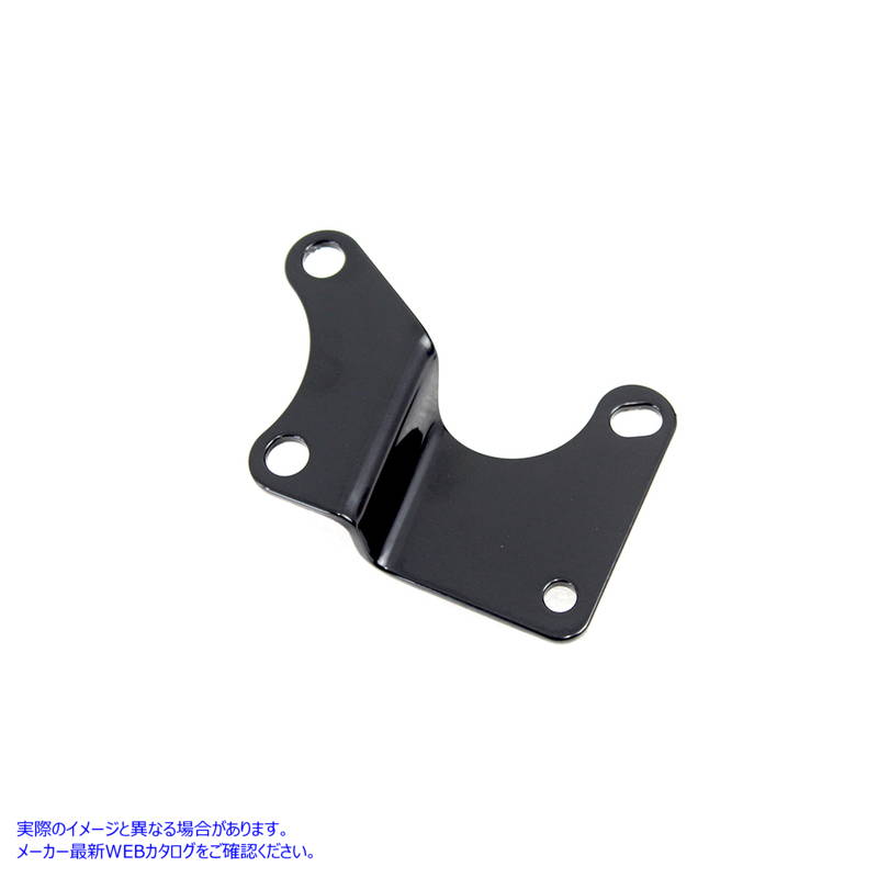 31-1877 電動スターターモーターブラケット ブラック 取寄せ Vツイン Electric Starter Motor Bracket Black (検索用／66225-73