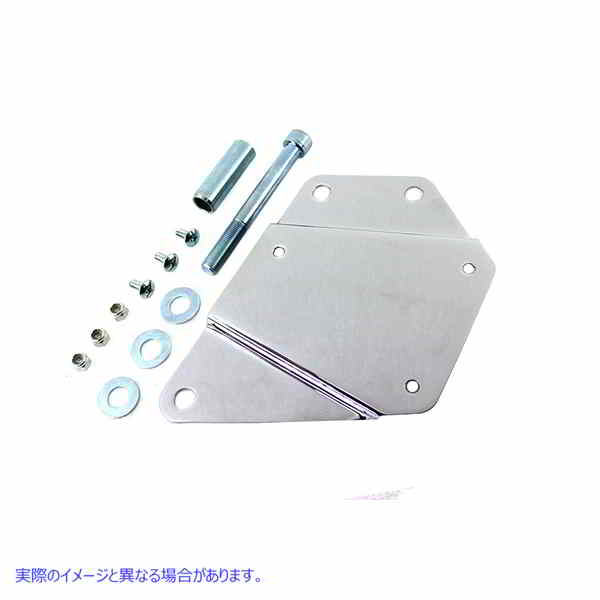 31-1986 ツールボックスキット右側 クローム Tool Box Bracket Kit Right Side 取寄せ Vツイン (検索用／