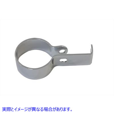 31-2104 クロームフロントパイプクランプ 取寄せ Vツイン Chrome Front Pipe Clamp (検索用／65514-58