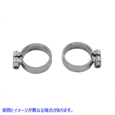 31-2112 クロームアレンタイプエキゾーストクランプセットワイド Chrome Allen Type Exhaust Clamp Set Wide 取寄せ Vツイン (検