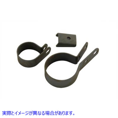 31-2129 エキゾーストクランプキット パーカーライズド Exhaust Clamp Kit Parkerized 取寄せ Vツイン (検索用／