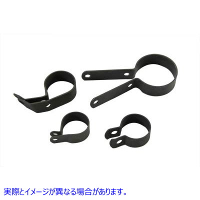 31-2130 エキゾーストシステムクランプキット パーカーライズド 取寄せ Vツイン Exhaust System Clamp Kit Parkerized (検索用／