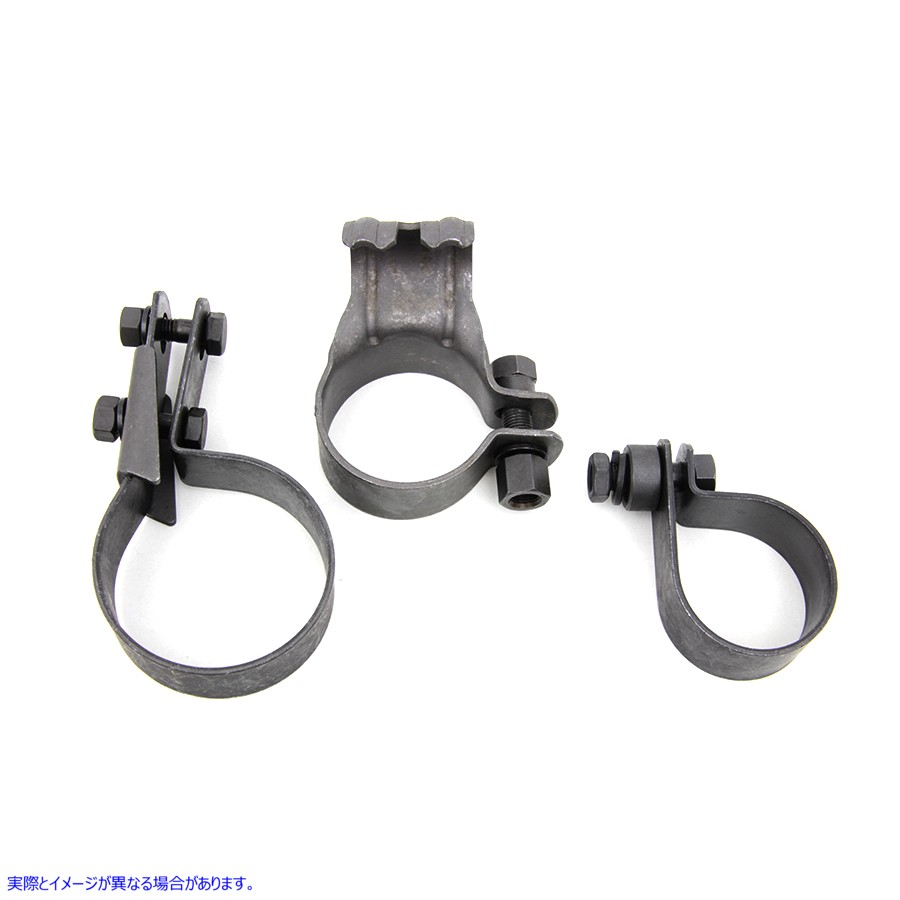 31-2161 VLクランプセットがパーカー化されています VL Clamp Set Parkerized 取寄せ Vツイン (検索用／ V-Twin