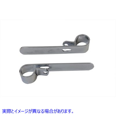 31-3947 取寄せ Vツイン Chrome 1 inch Exhaust inchP inch Clamp Set (検索用／