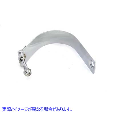 31-3957 クロムジェネレーターマウントストラップ 取寄せ Vツイン Chrome Generator Mount Strap (検索用／30025-36