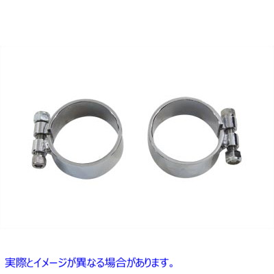 31-3960 クロームアレンタイプエキゾーストクランプセットワイド Chrome Allen Type Exhaust Clamp Set Wide 取寄せ Vツイン (検