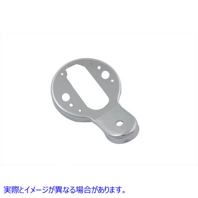 31-3964 クロームスピードメーターマウントブラケット Chrome Speedometer Mount Bracket 取寄せ Vツイン (検索用／67316-74