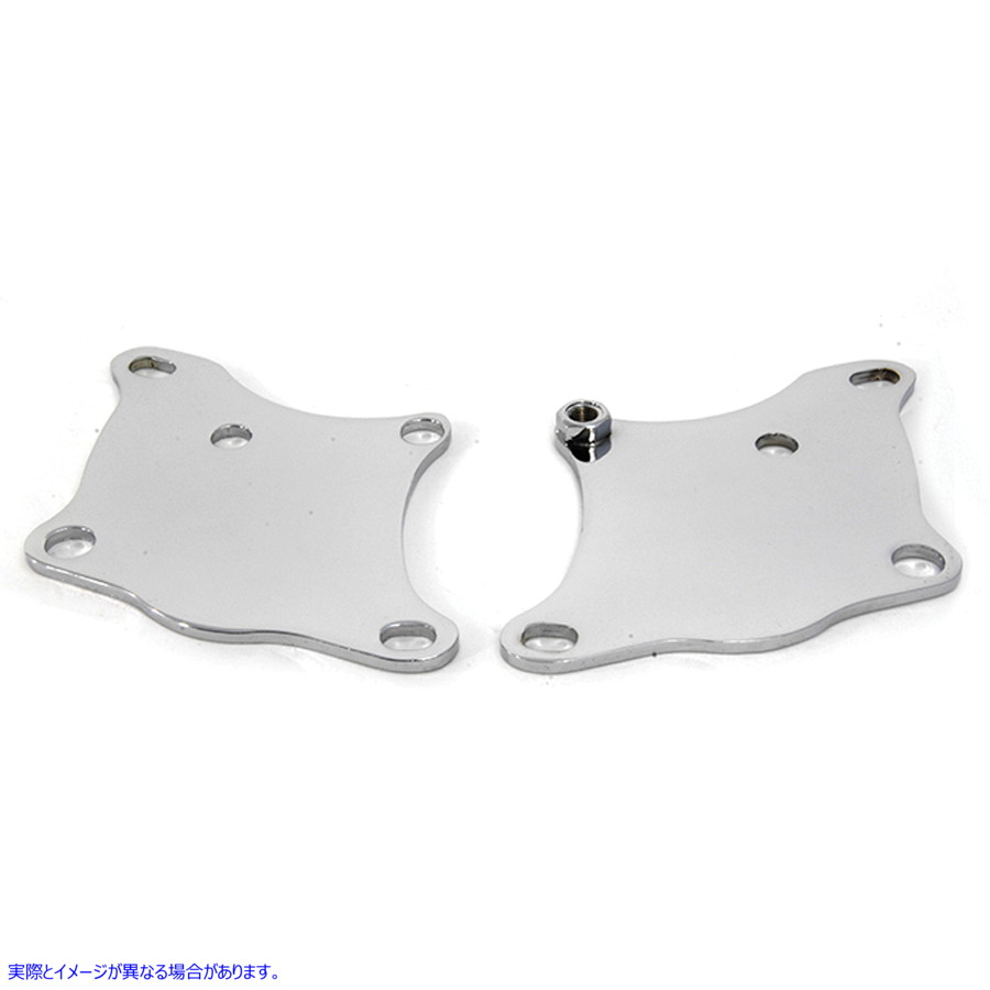 31-3978 クロームフロントロアモーターマウント 取寄せ Vツイン Chrome Front Lower Motor Mounts (検索用／16213-81 16210-81