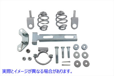 31-4010 ソロシートコイルスプリングマウントキット Solo Seat Coil Spring Mount Kit 取寄せ Vツイン (検索用／52244-82