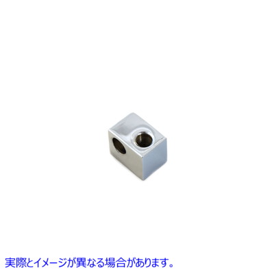 31-4028 Bates ヘッドランプ マウンティング ブロック クローム Bates Headlamp Mounting Block Chrome 取寄せ Vツイン (検索用