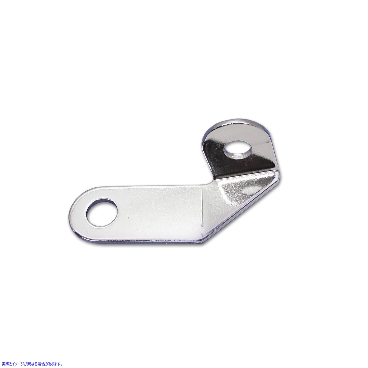 31-4188 クロームキャブレターチョークケーブルブラケット 取寄せ Vツイン Chrome Carburetor Choke Cable Bracket (検索用／292