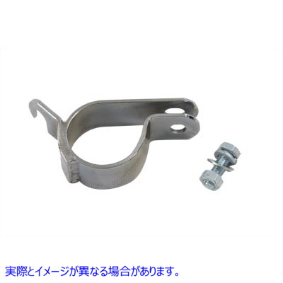 31-4189 リアクロスオーバーパイプクランプ 取寄せ Vツイン Rear Crossover Pipe Clamp Chrome (検索用／65510-54