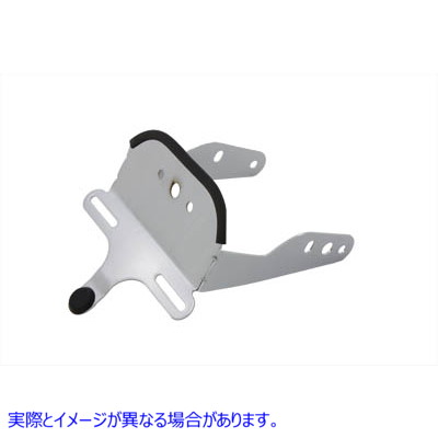 31-9030 クロームテールランプブラケット 取寄せ Vツイン Chrome Tail Lamp Bracket (検索用／