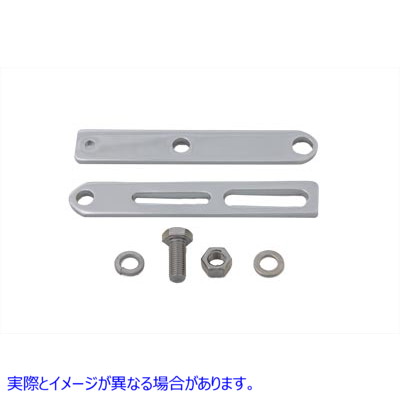 31-9918 クロームエアクリーナーサポートブラケット Chrome Air Cleaner Support Bracket 取寄せ Vツイン (検索用／