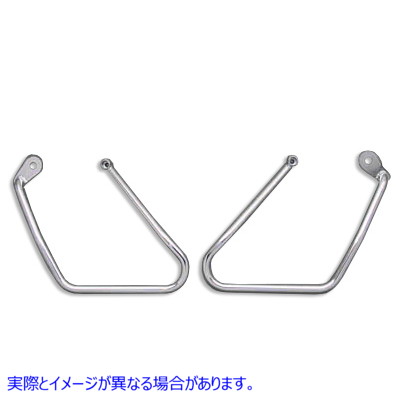 31-9951 クロームサドルバッグサポートセット 取寄せ Vツイン Chrome Saddlebag Support Set (検索用／