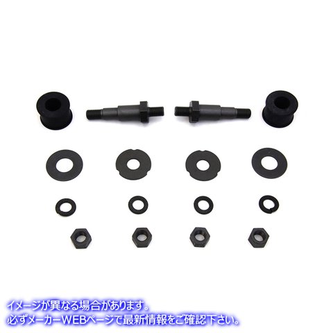 3107-16 フロントフォークショックアブソーバーアッパーマウントキット 取寄せ Vツイン Front Fork Shock Absorber Upper Mount