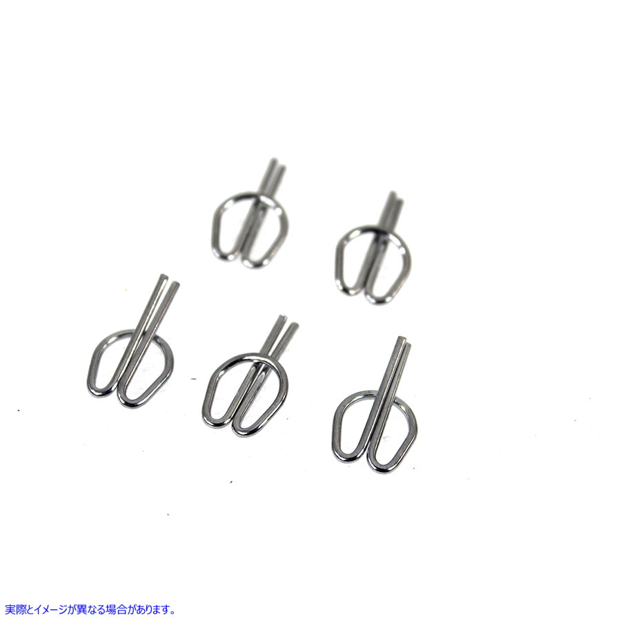 3182-5 ジフィー スタンド クレビス ピン プレッツェル クリップ Jiffy Stand Clevis Pin Pretzel Clip 取寄せ Vツイン (検索用