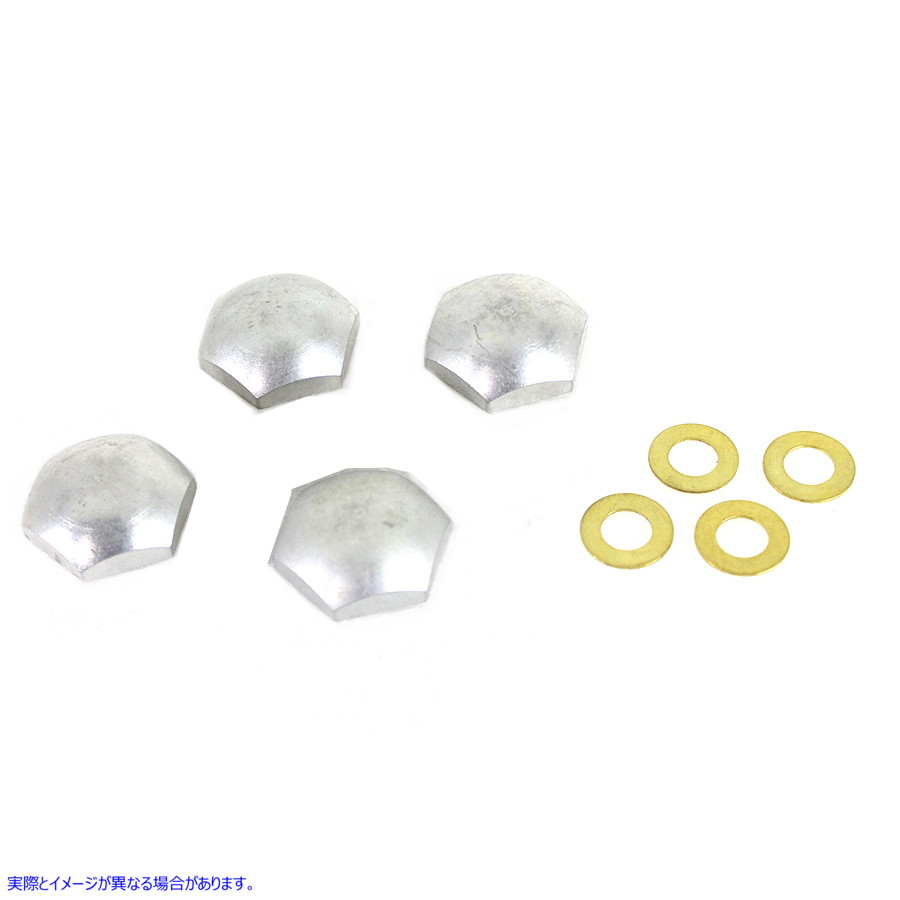 3190-4 ナックルナットセット カドミウムメッキ 取寄せ Vツイン Knuckle Nut Set Cadmium Plated (検索用／ Colony