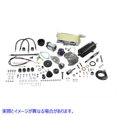 32-0001 Prestolite スタンダード電動スターターキット 取寄せ Vツイン Prestolite Standard Electric Starter Kit (検索用／