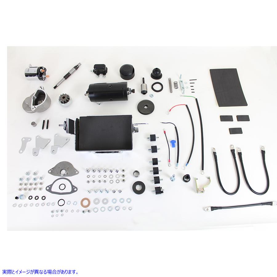 32-0005 Prestolite スタンダード電動スターターキット 取寄せ Vツイン Prestolite Standard Electric Starter Kit (検索用／