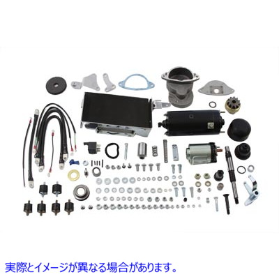 32-0016 Prestolite スタンダード電動スターターキット 取寄せ Vツイン Prestolite Standard Electric Starter Kit (検索用／