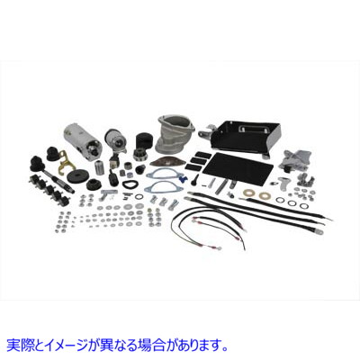 32-0017 プレストライト クローム エレクトリック スターター キット 取寄せ Vツイン Prestolite Chrome Electric Starter Kit (