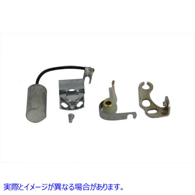 32-0114 点火ポイントとコンデンサーキット 取寄せ Vツイン Ignition Points and Condenser Kit (検索用／32658-30 32726-30 Sta