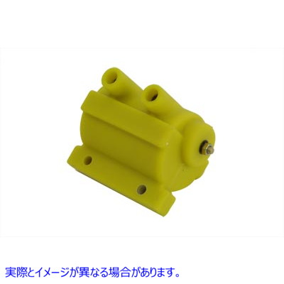 32-0130 アクセル イエロー パワー パルス 12 ボルト コイル 取寄せ Vツイン Accel Yellow Power Pulse 12 Volt Coil (検索用／