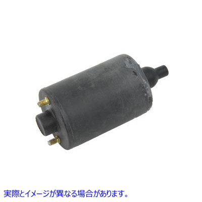32-0131 ブラック 6 ボルト デュアル コイル 取寄せ Vツイン Black 6 Volt Dual Coil (検索用／31604-61