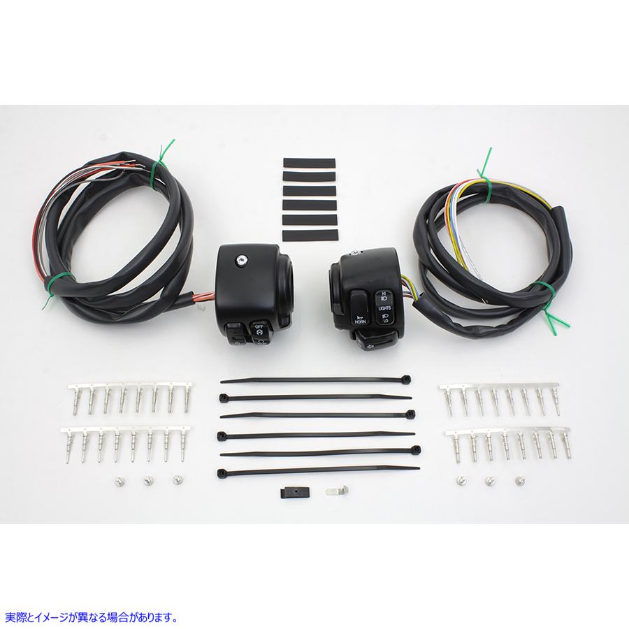 32-0278 ハンドルバー コントロール スイッチ ハウジング キット ブラック Handlebar Control Switch Housing Kit Black 取寄せ