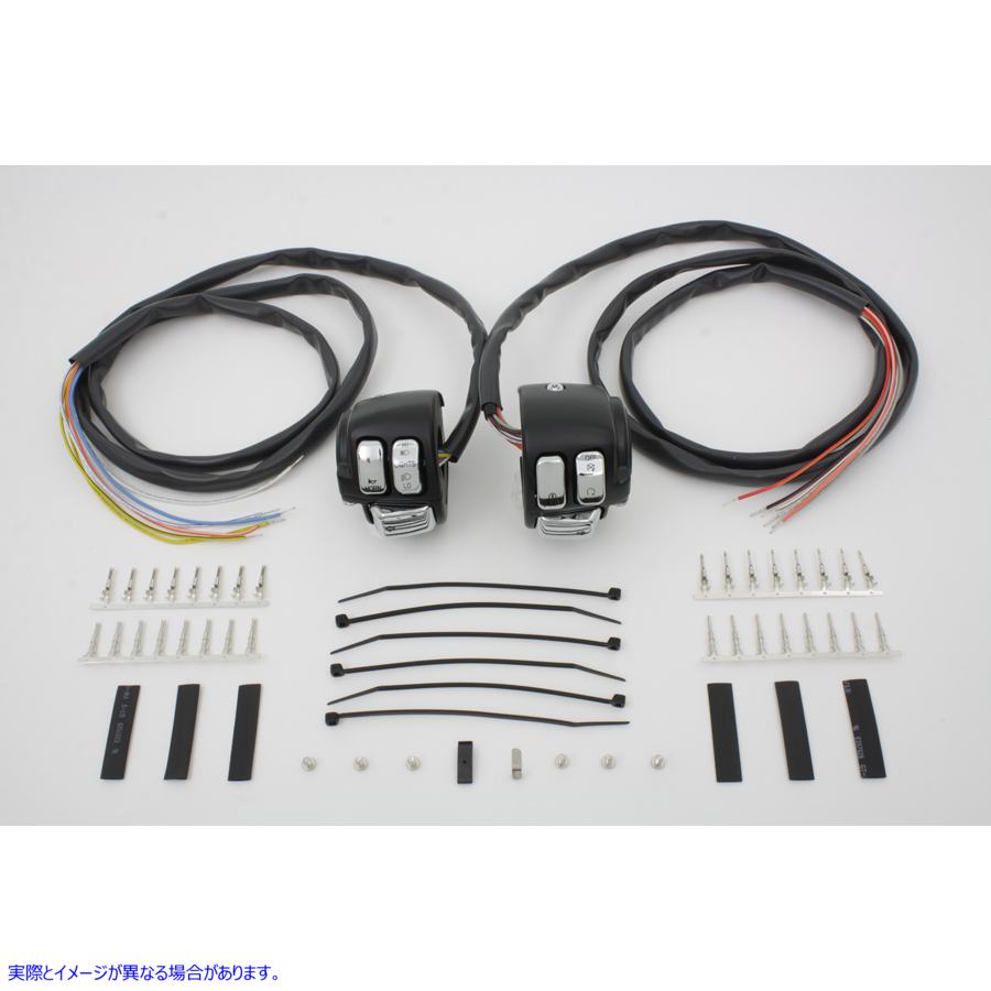 32-0279 ハンドルバー コントロール スイッチ ハウジング キット ブラック Handlebar Control Switch Housing Kit Black 取寄せ