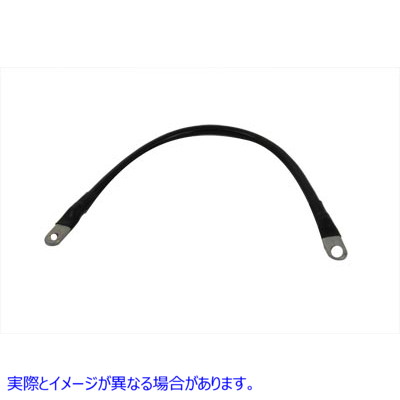 32-0310 黒プラス 15-1/2 インチ バッテリー ケーブル Black Positive 15-1/2 inch Battery Cable 取寄せ Vツイン (検索用／7006