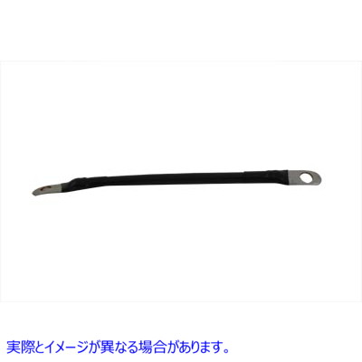 32-0314 黒のアース 8-1/2 インチ バッテリー ケーブル 取寄せ Vツイン Black Ground 8-1/2 inch Battery Cable (検索用／70209-