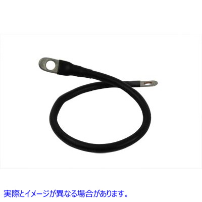 32-0315 バッテリーケーブル 15-3/4 インチ ブラック ポジティブ 取寄せ Vツイン Battery Cable 15-3/4 inch Black Positive (検