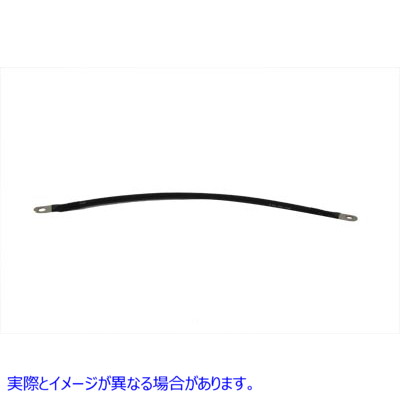 32-0316 黒プラス 15-3/4 インチ バッテリー ケーブル Black Positive 15-3/4 inch Battery Cable 取寄せ Vツイン (検索用／7006