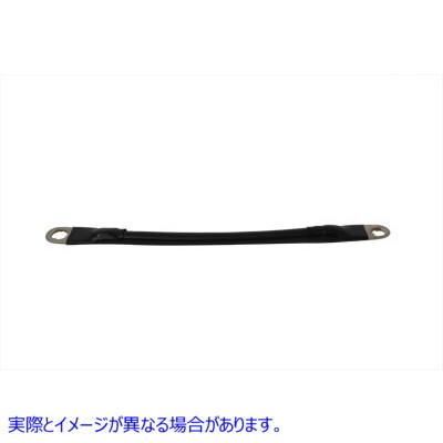 32-0330 バッテリー ケーブル 8-1/2 インチ ブラック ポジティブ Battery Cable 8-1/2 inch Black Positive 取寄せ Vツイン (検