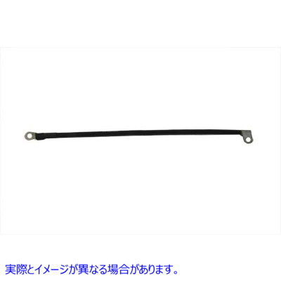 32-0338 バッテリー ケーブル 14-1/2 インチ ブラック ポジティブ Battery Cable 14-1/2 inch Black Positive 取寄せ Vツイン (