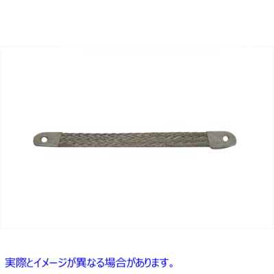 32-0363 バッテリーケーブル 8-1/2 インチ編組フラット非被覆 取寄せ Vツイン Battery Cable 8-1/2 inch Braided Flat Unsheathe