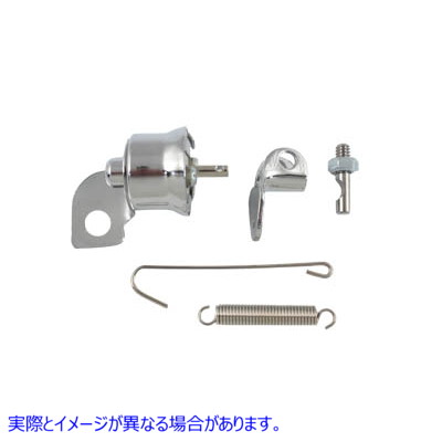 32-0430 クロームテールランプメカニカルブレーキスイッチキット 取寄せ Vツイン Chrome Tail Lamp Mechanical Brake Switch Kit