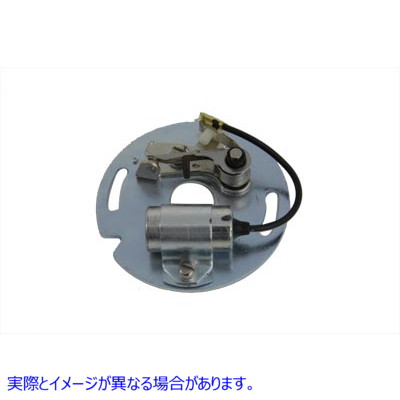 32-0549 点火点 ブレーカー ベース プレート アセンブリ 取寄せ Vツイン Ignition Points Breaker Base Plate Assembly (検索用
