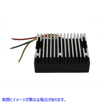 32-0618 Volt Tech ブラック 6 ボルト レギュレーター 取寄せ Vツイン Volt Tech Black 6 Volt Regulator (検索用／