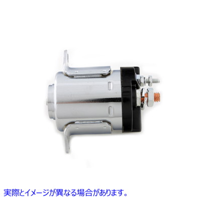 32-0637 アクセルクローム 5スピードスターターソレノイド Accel Chrome 5-Speed Starter Solenoid 取寄せ Vツイン (検索用／314