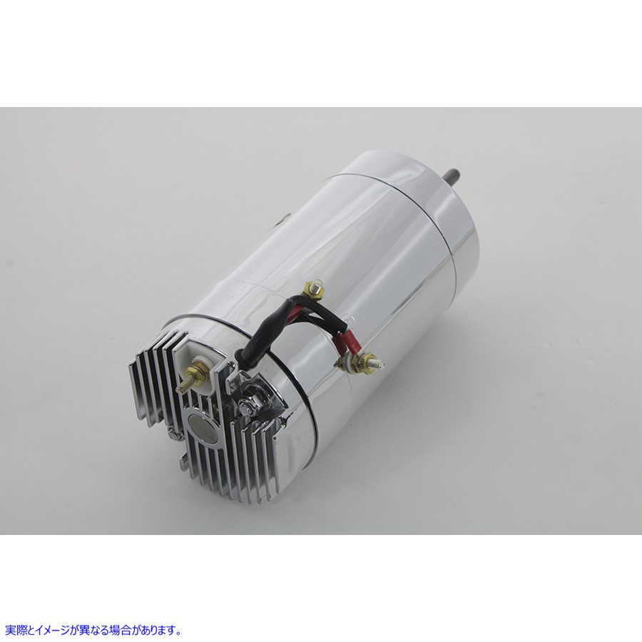 32-0787 クローム 12 ボルト 2 ブラシ発電機 (低出力) Chrome 12 Volt 2-Brush Generator with Low Output 取寄せ Vツイン (検索